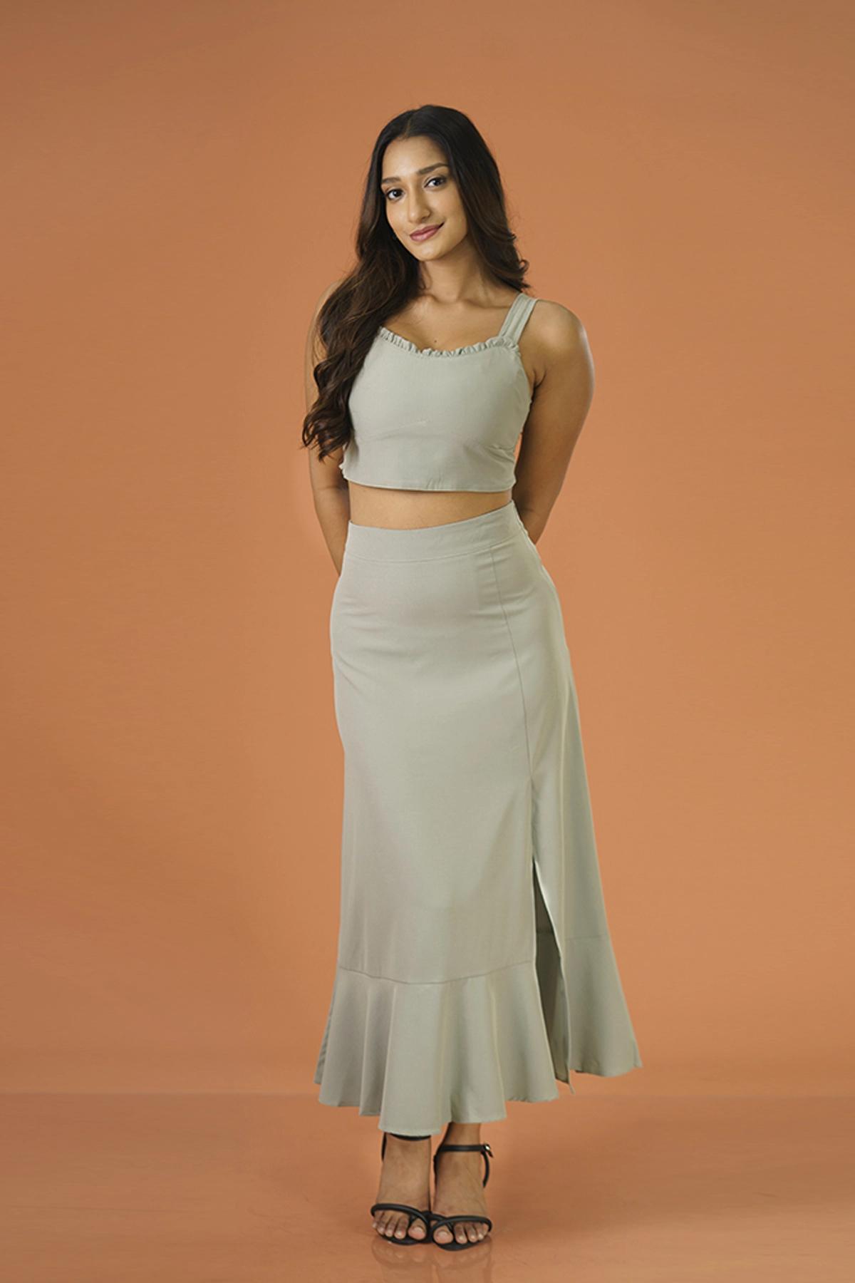 gorgeous-tank-top-flared-midi-skirt