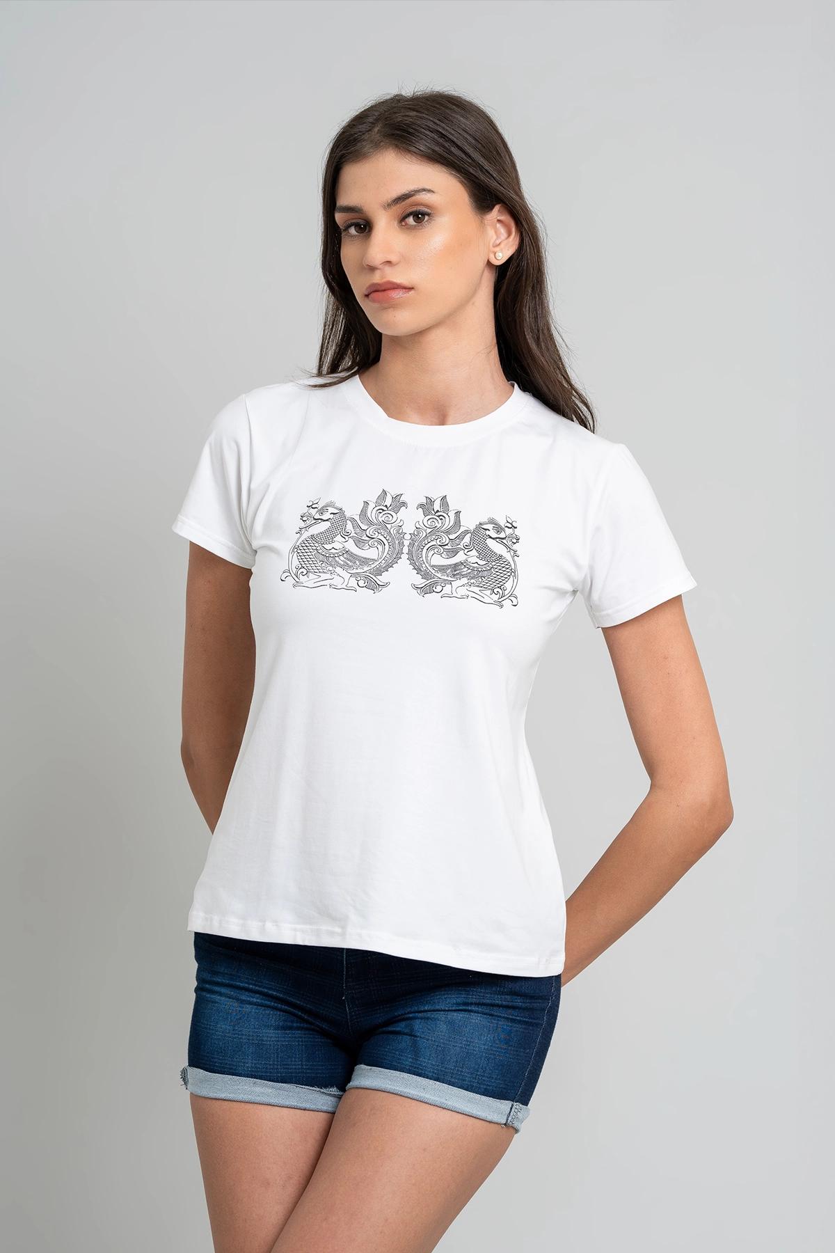 swan-angel-frame-printed-tshirt