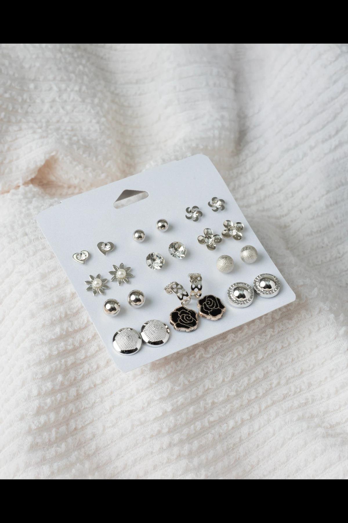 trendy-12pair-stud-earring-set