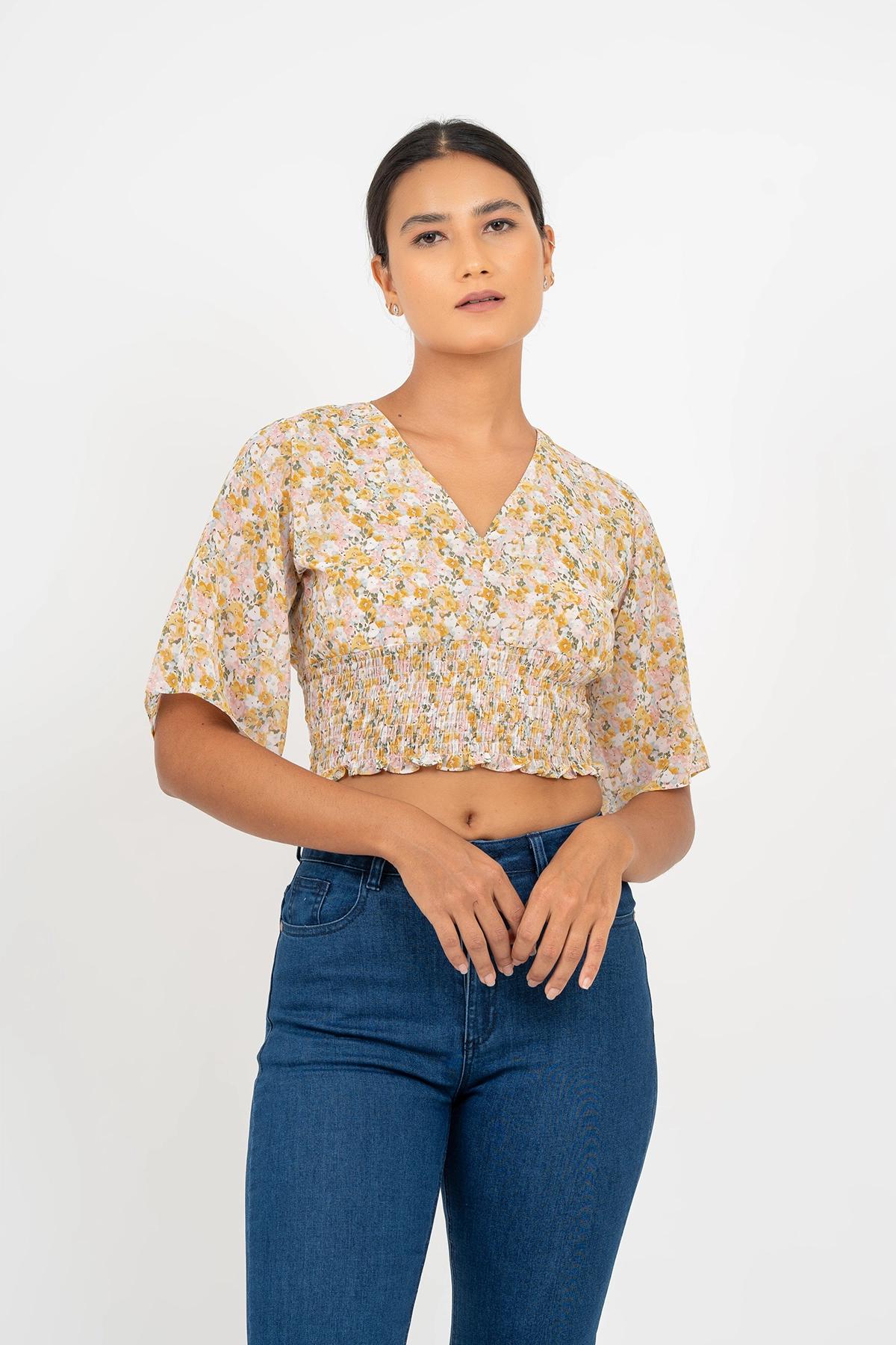 womens-floral-blend-western-relaxed-crop-top