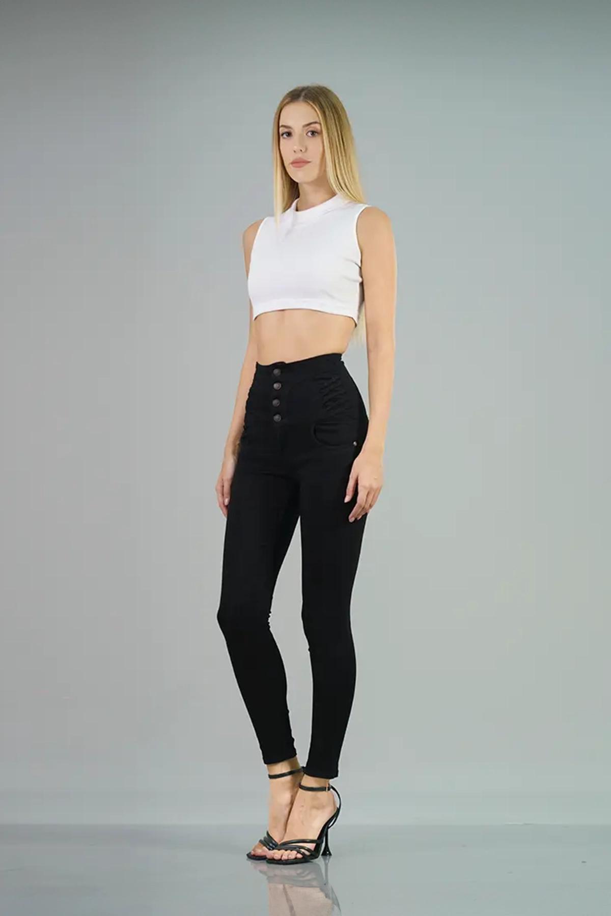 high-waist-button-style-slim-fit-denim