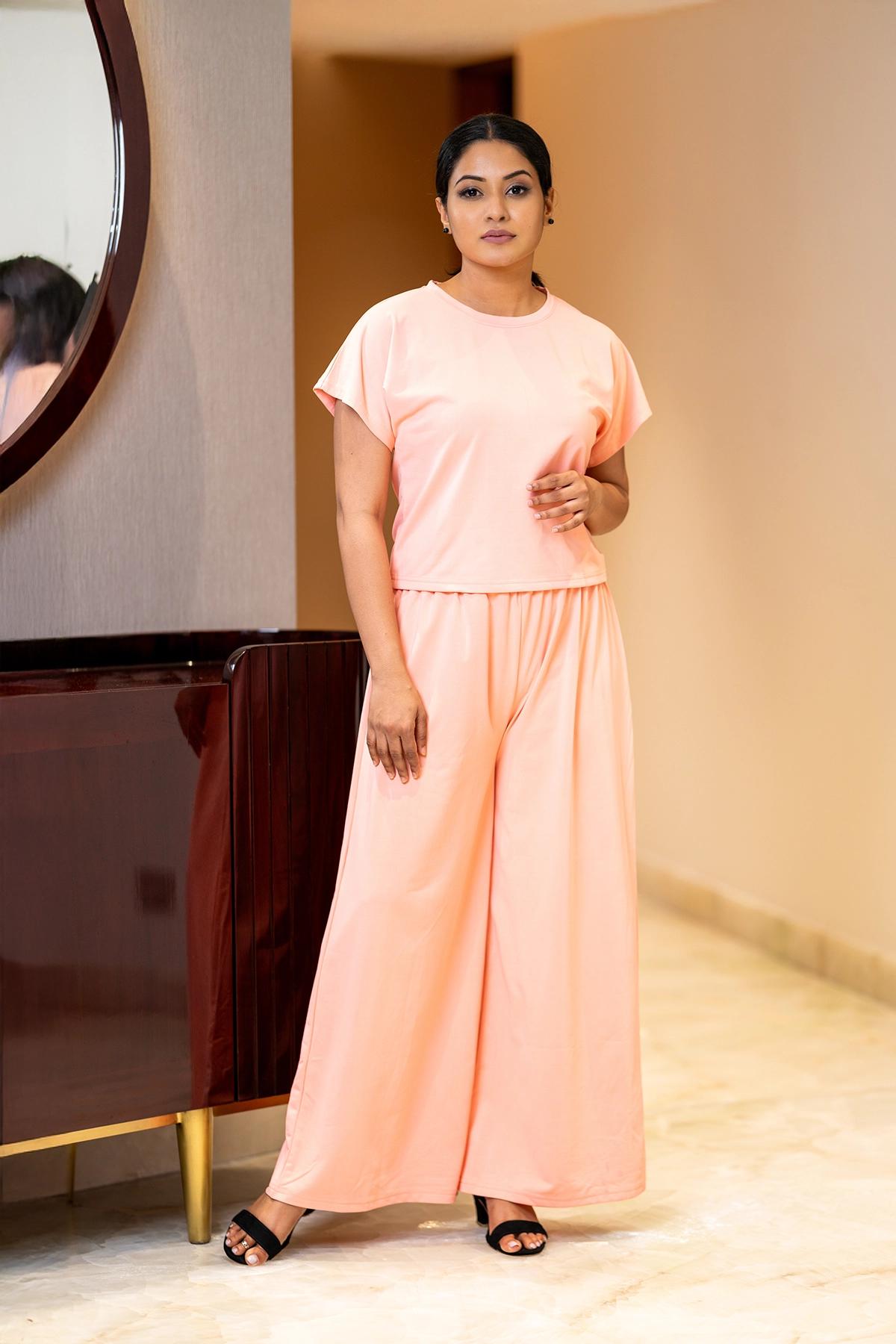 women-solid-pink-relax-pant