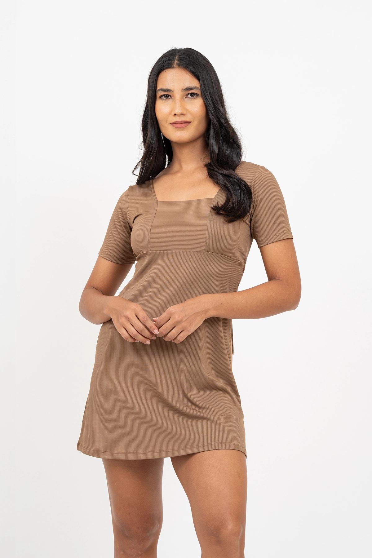 beige-color-sweetheart-dress