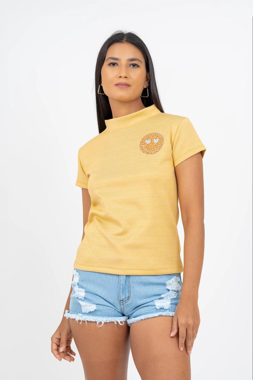 women-solid-high-neck-cotton-top