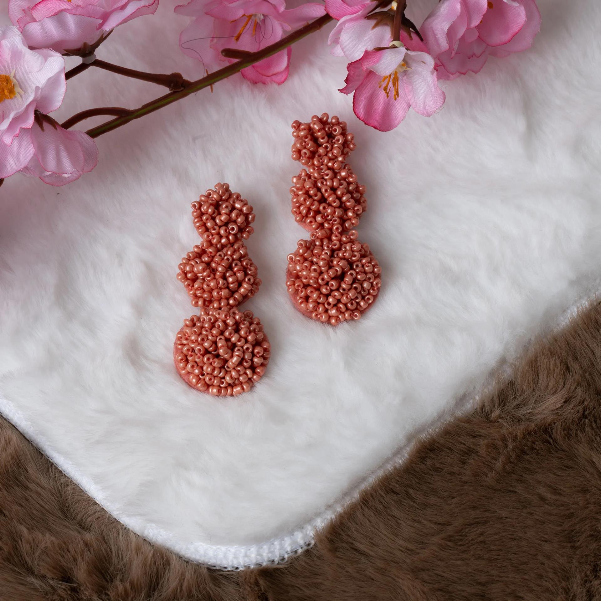 pink-beaded-statement-earrings