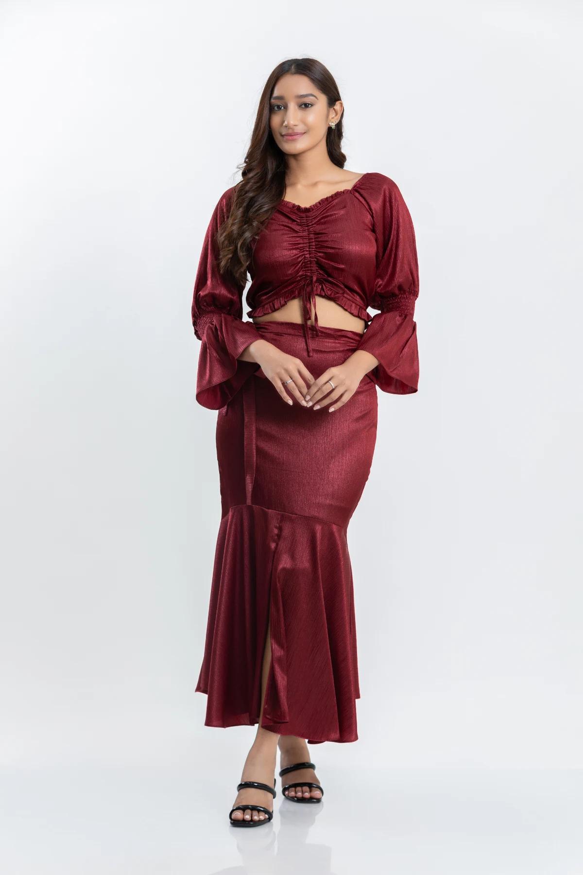 women-front-slit-aline-midi-skirt