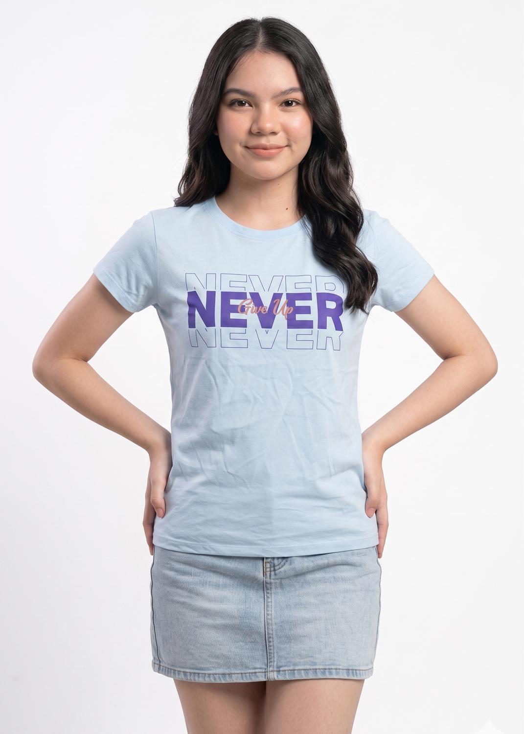 never-give-up-graphic-tshirt