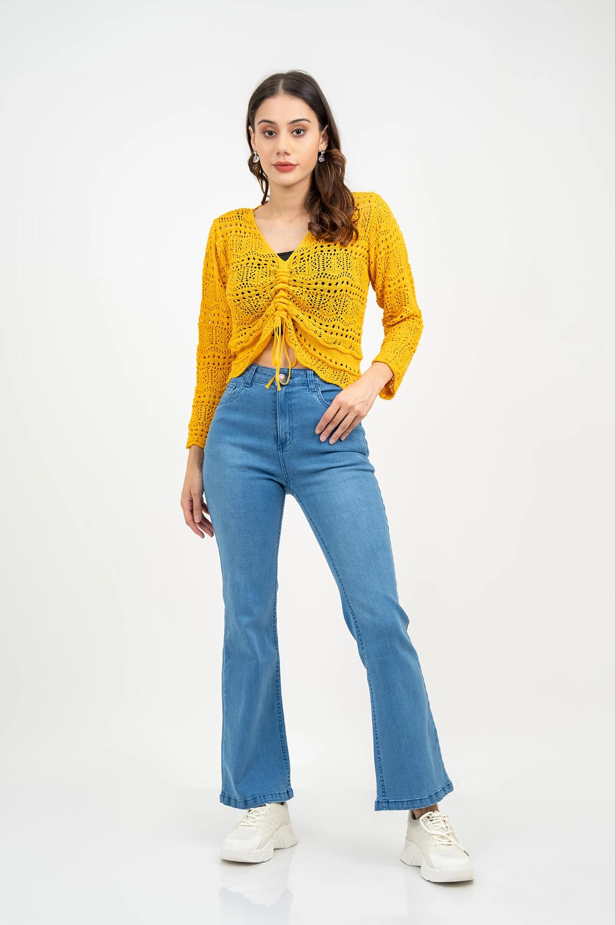 women-crochet-breathable-pullover-crop-top