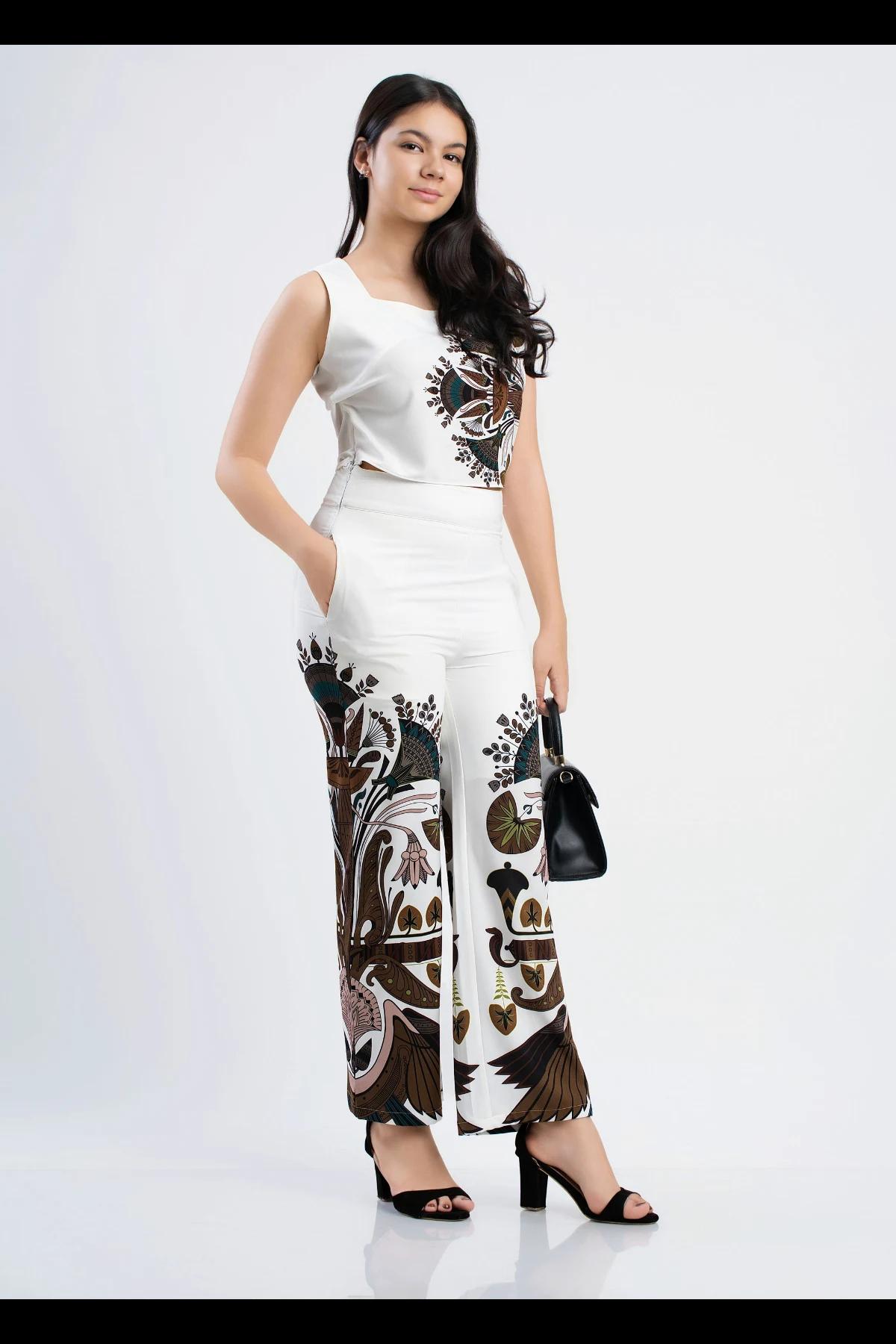 boho-chic-white-decorative-print-design-pants
