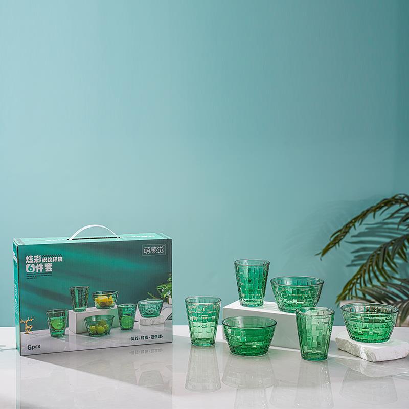 colorful-woven-cup-and-bowl-6-piece-set-