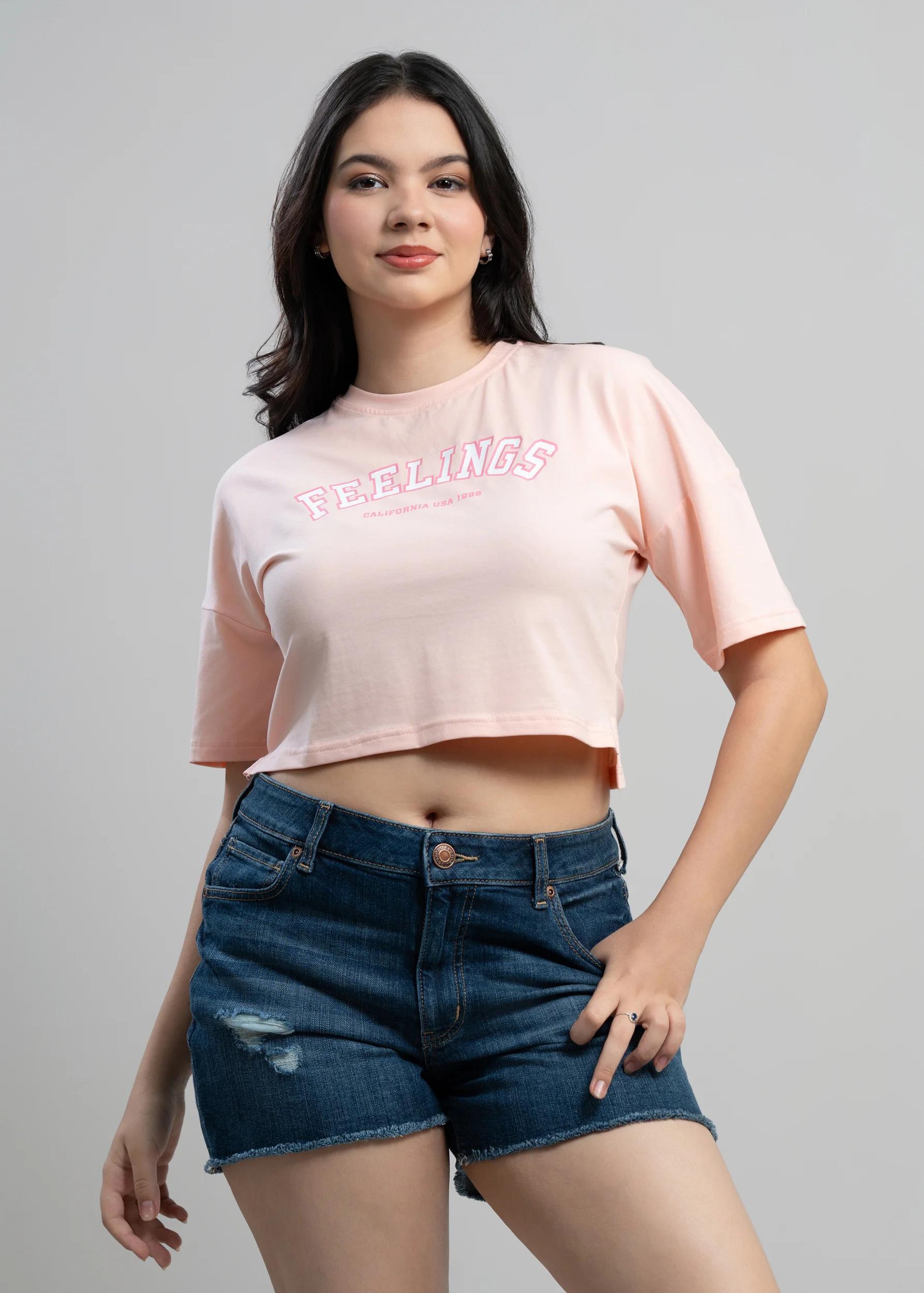 short-sleeve-pink-crop-tshirt
