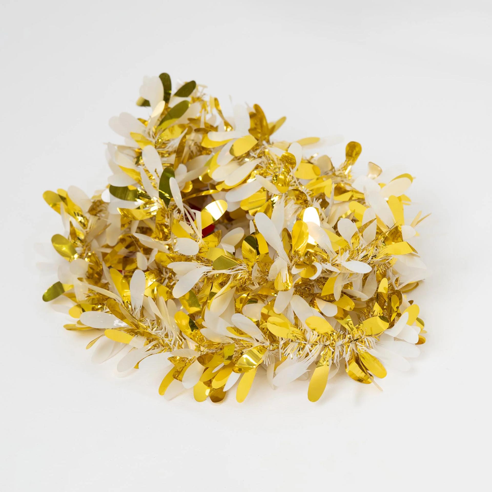 christmas-gold-color-garland-