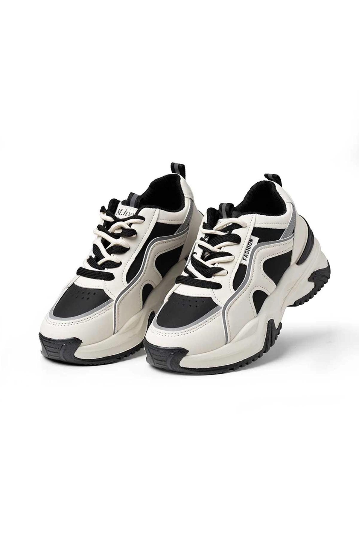 ladies-grey-chunky-fashion-sneakers