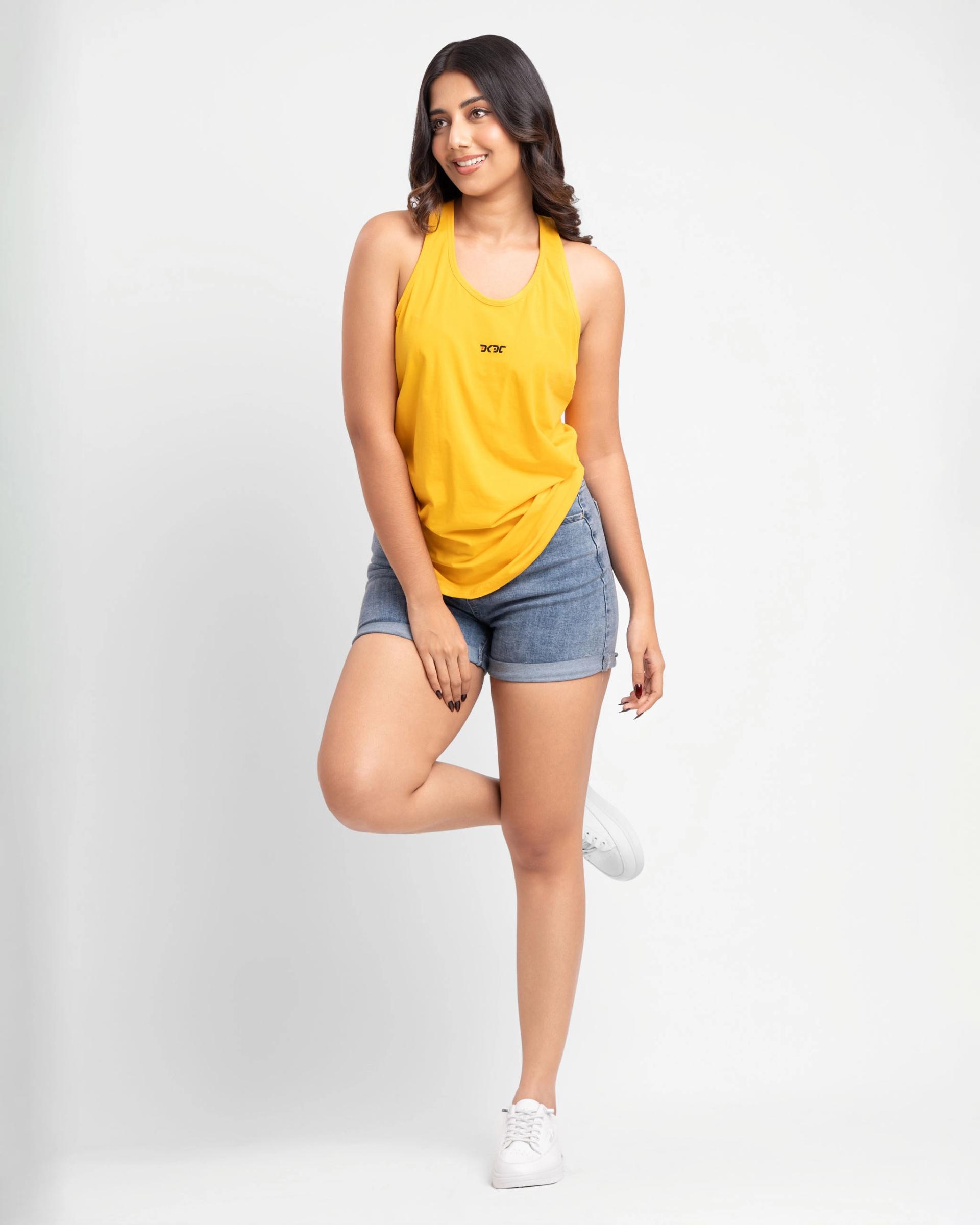 dkdc-unisex-yellow-racer-back-tank-skinny