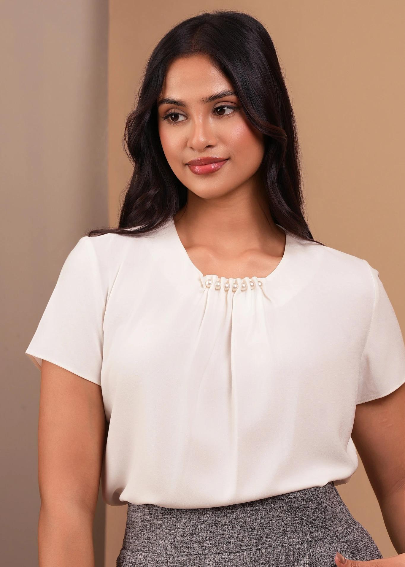honey-pleat-bishop-shirt
