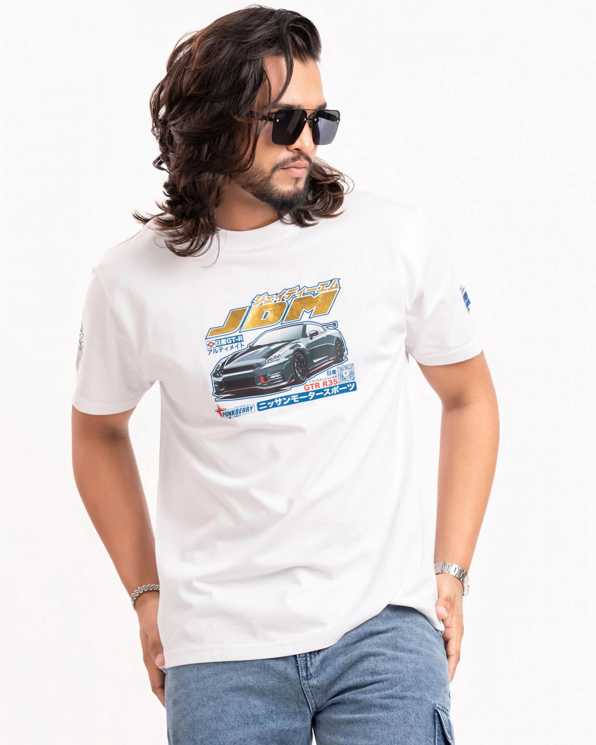 exclusive-unisex-white-graphic-print-crew-neck-tshirt