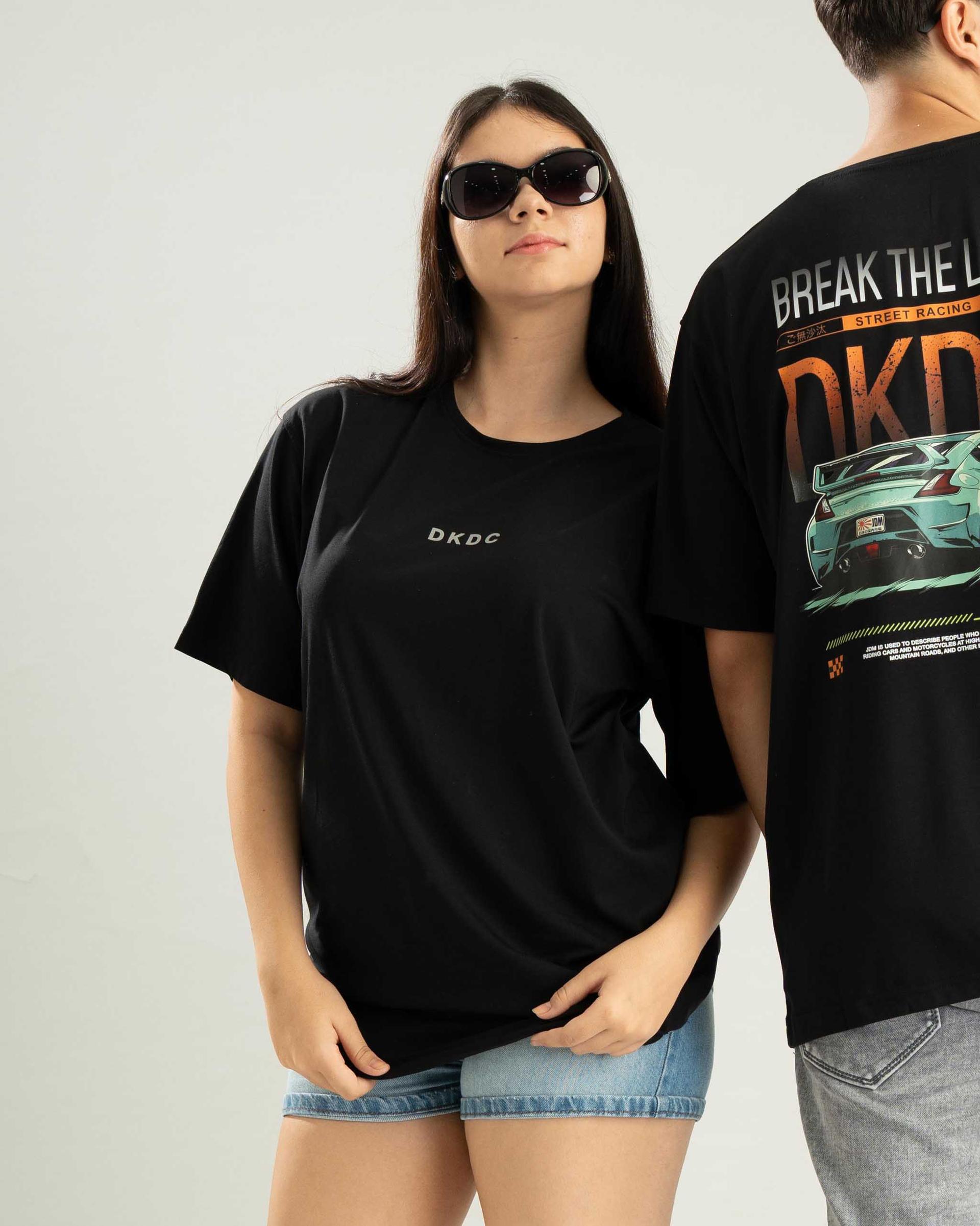 dkdc-unisex-black-round-neck-tshirt