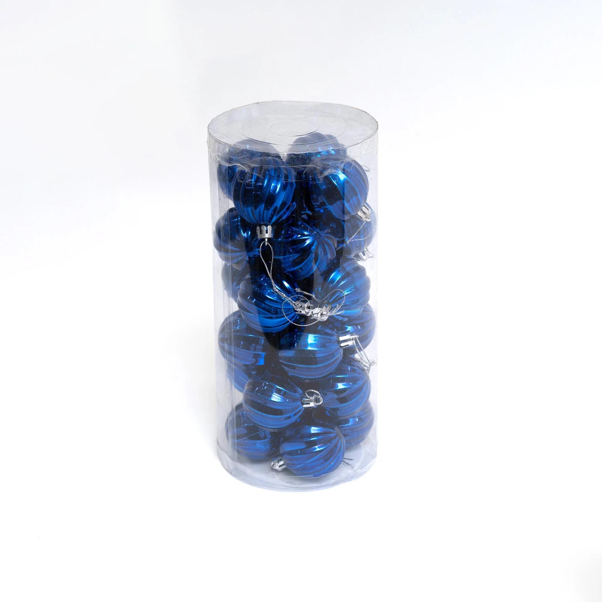 set-of-blue-ribbed-christmas-ball-ornaments