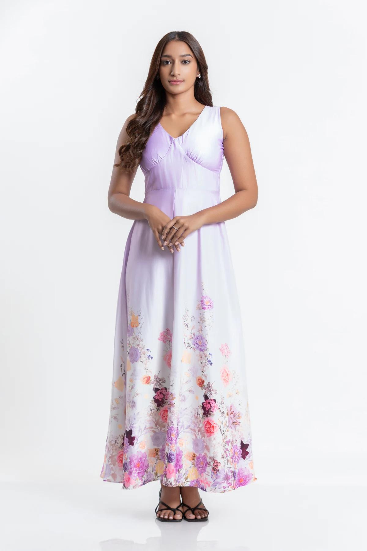 women-purple-handwoven-organza-silk-dress