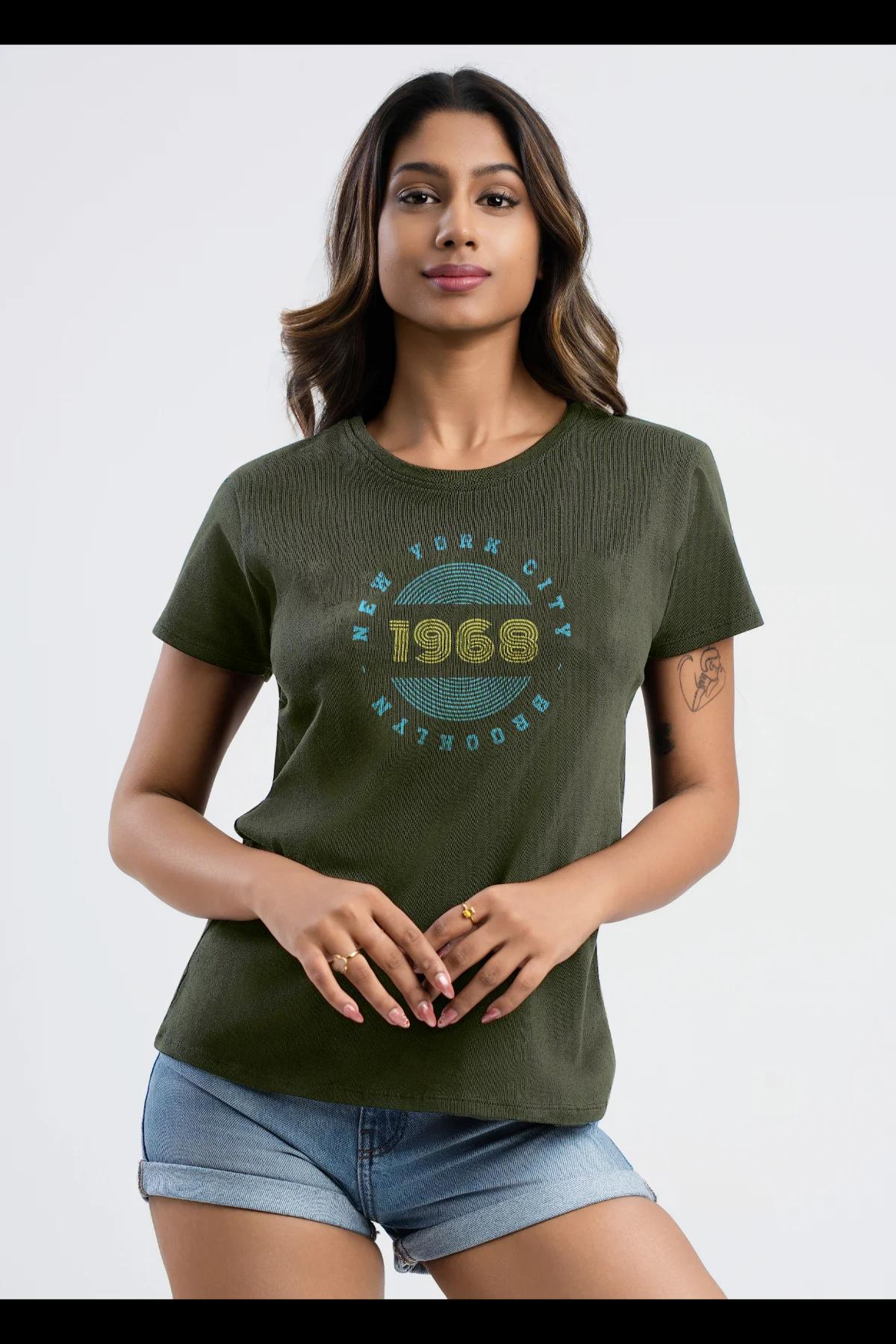 womens-green-soft-cotton-budget-tshirt