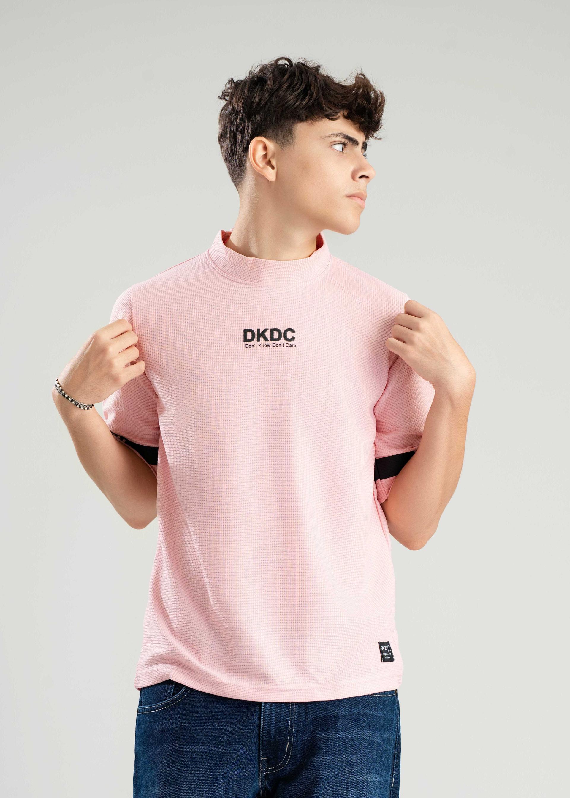 dkdc-pink-mock-neck-tshirt