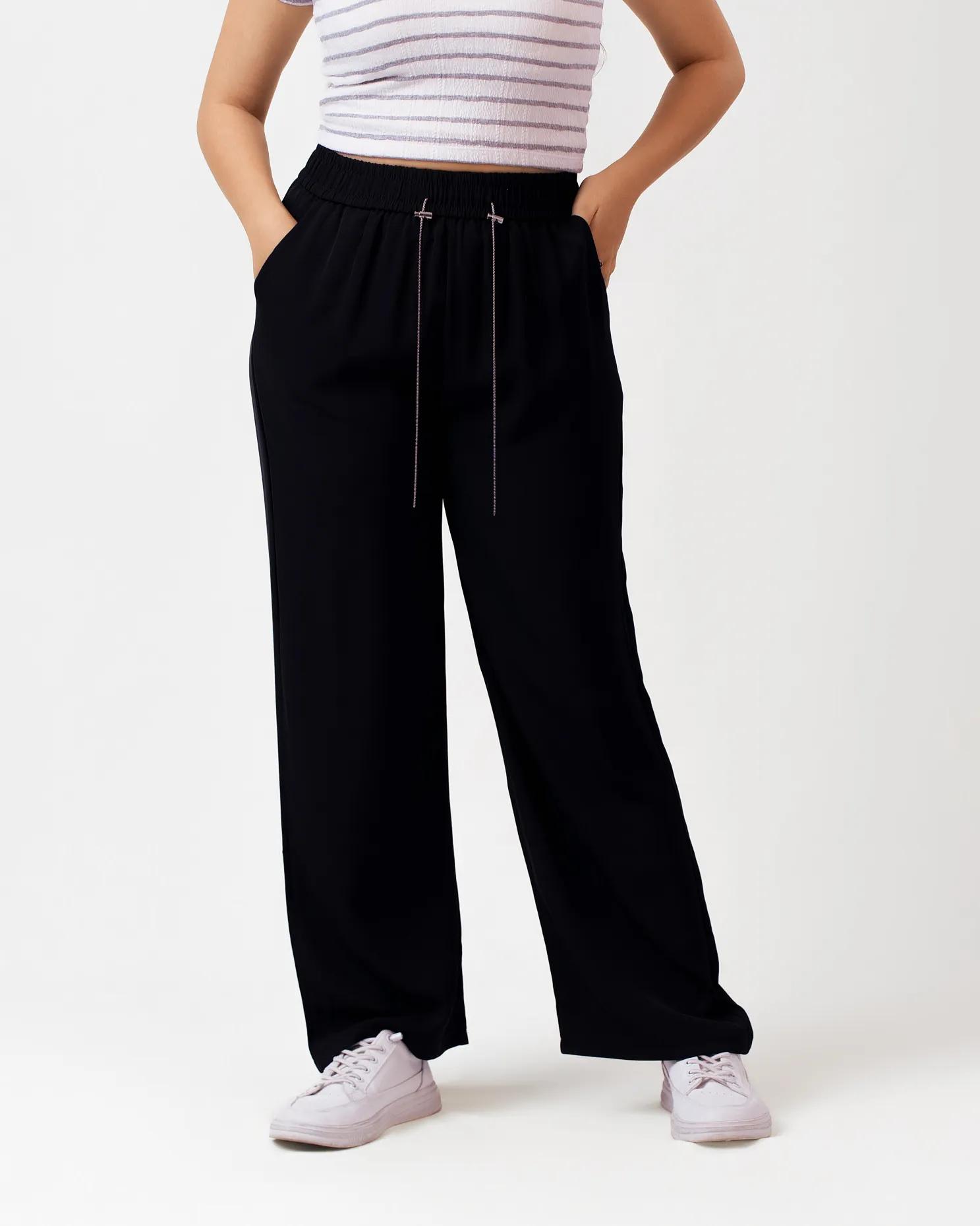 black-wideleg-drawstring-trousers