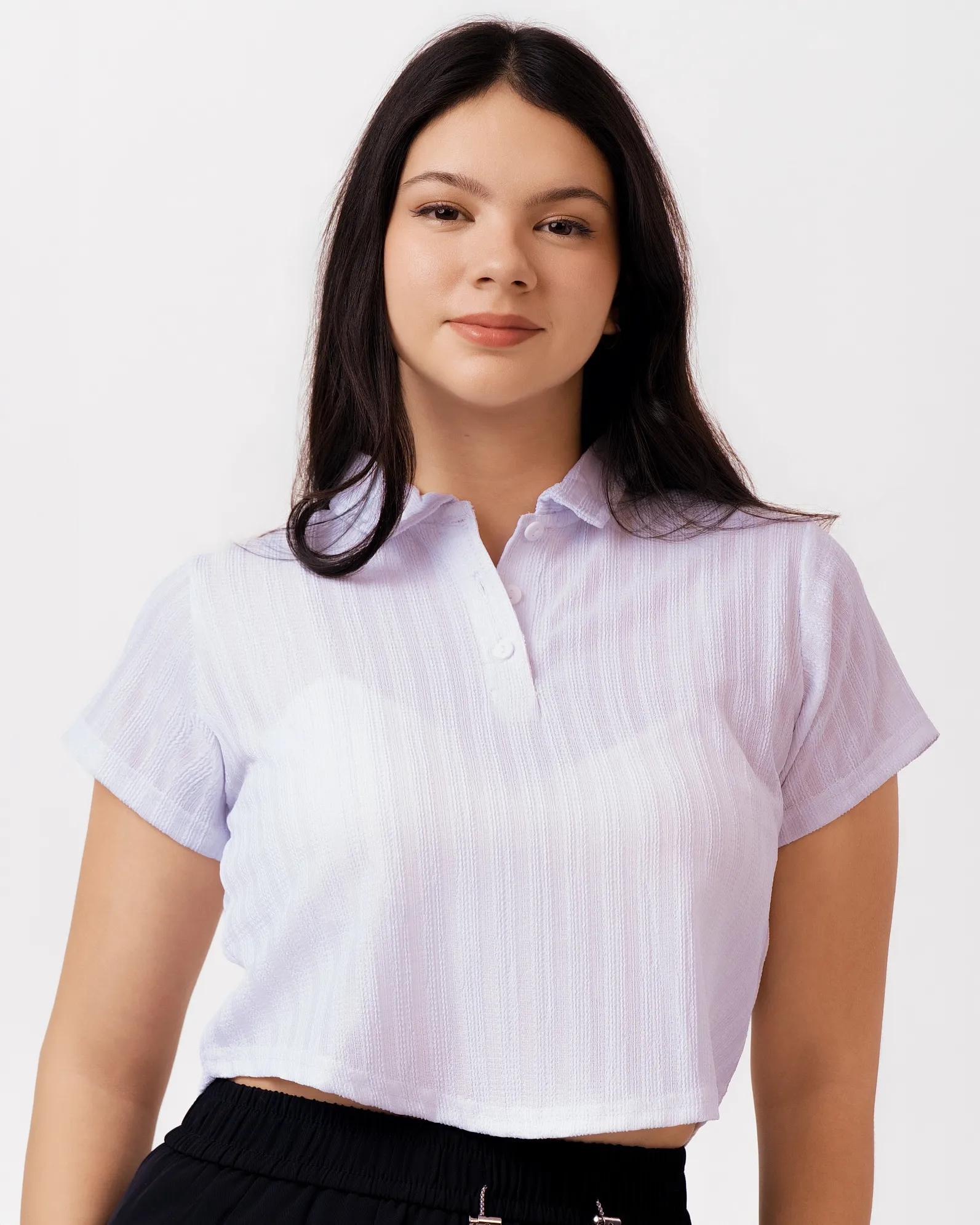 lilac-textured-cropped-polo-shirt