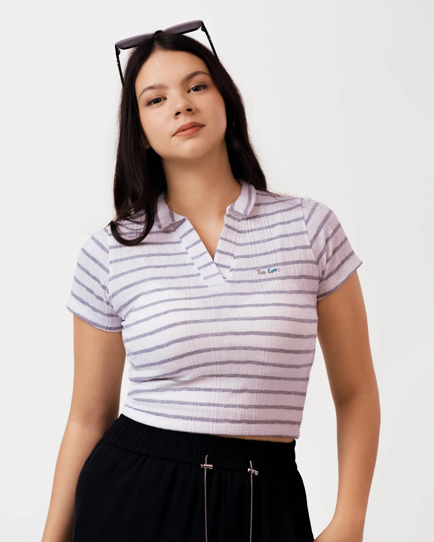 lilac-striped-textured-cropped-polo