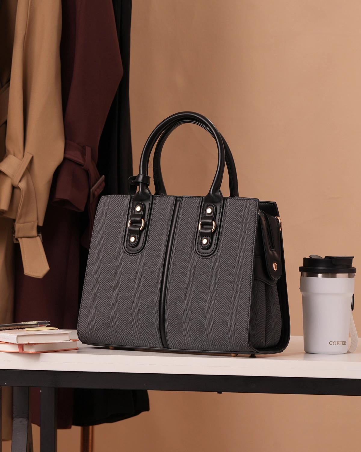 embossed-structured-satchel-handbag