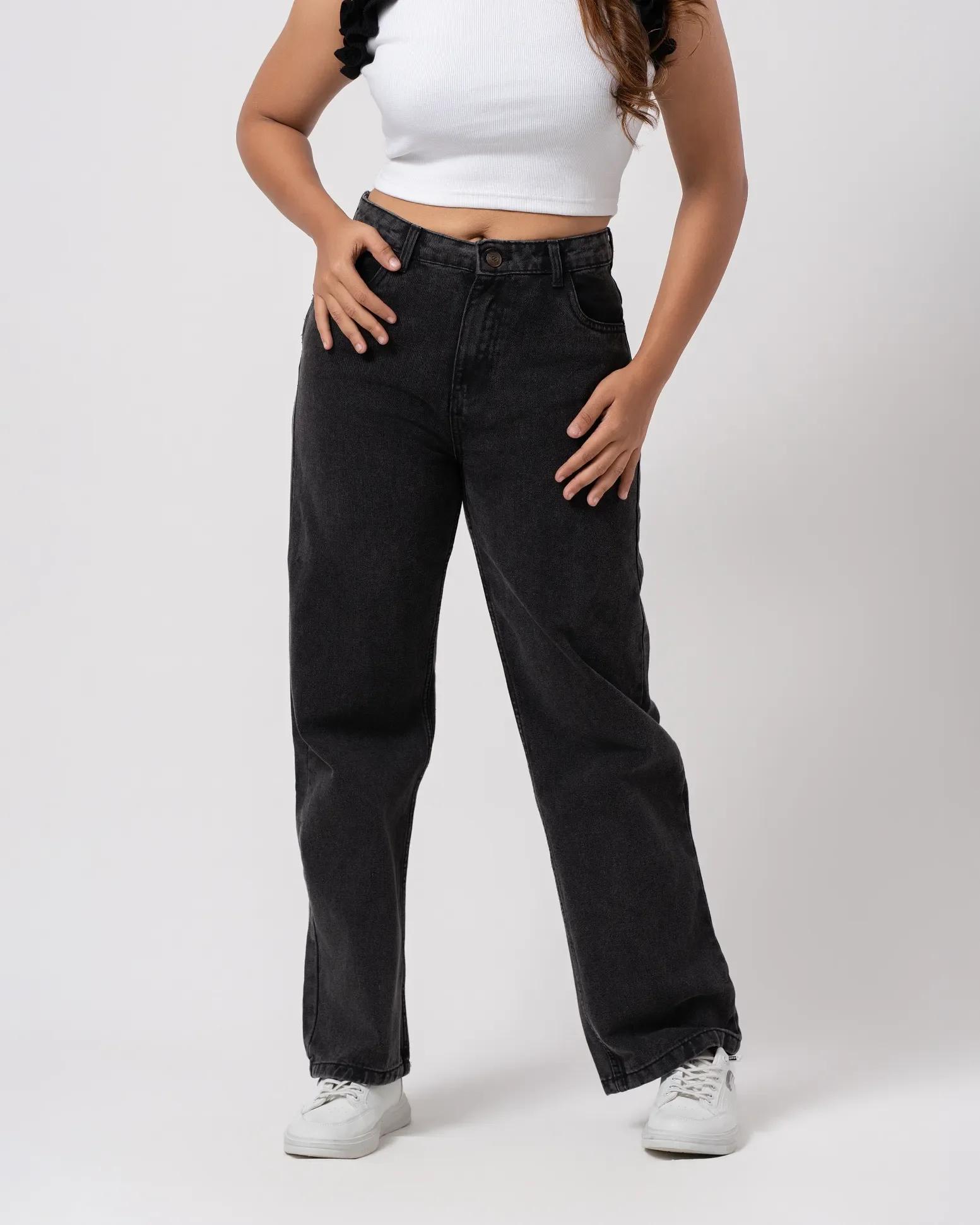 charcoal-washed-highrise-straightleg-jeans
