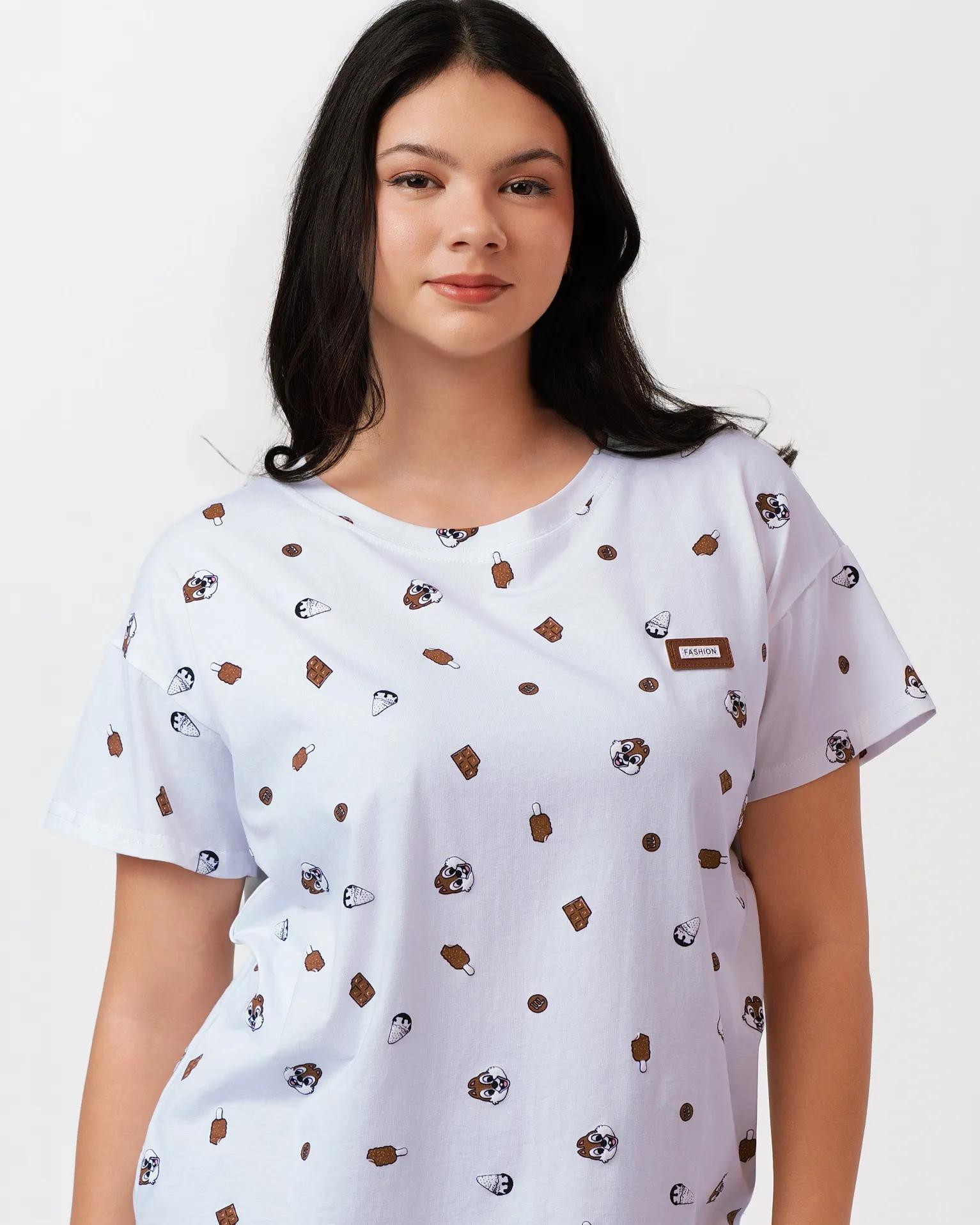 cute-snacks-characters-print-casual-tshirt