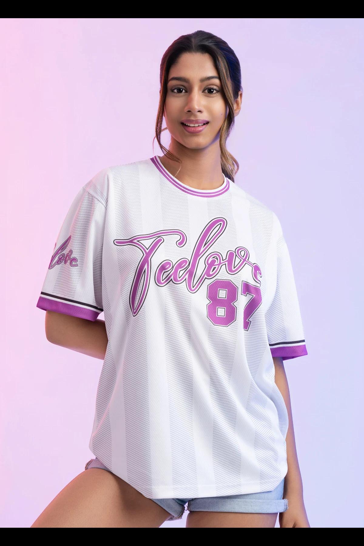 womens-white-purple-striped-teeloov-87-graphic-oversized-tshirt