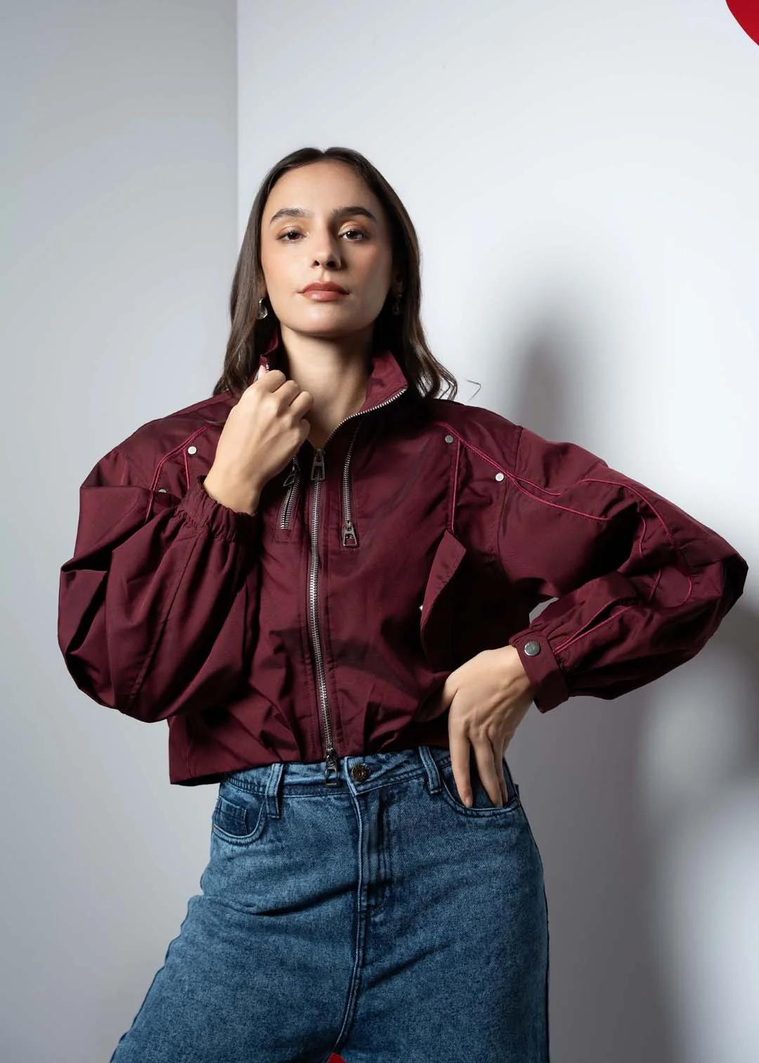 maroon-zipfront-bomber