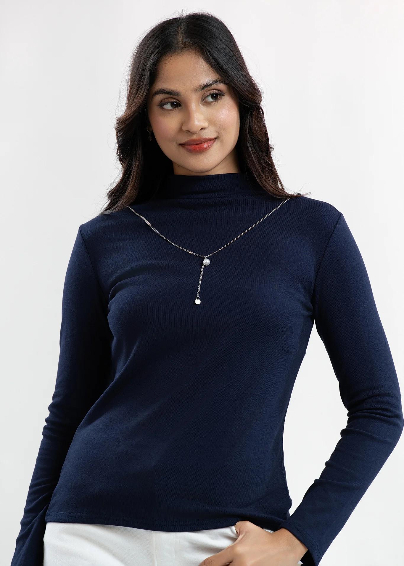midnight-pearl-chain-mockneck-top