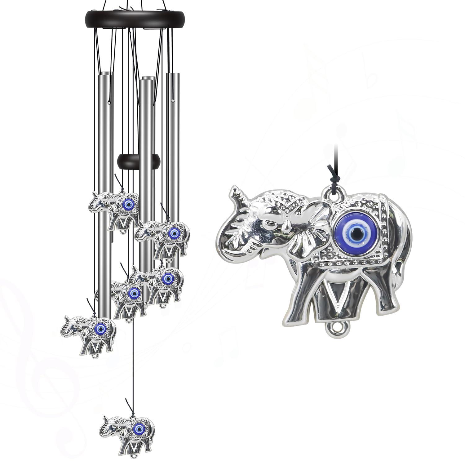 blue-evil-eye-elephant-wind-chime