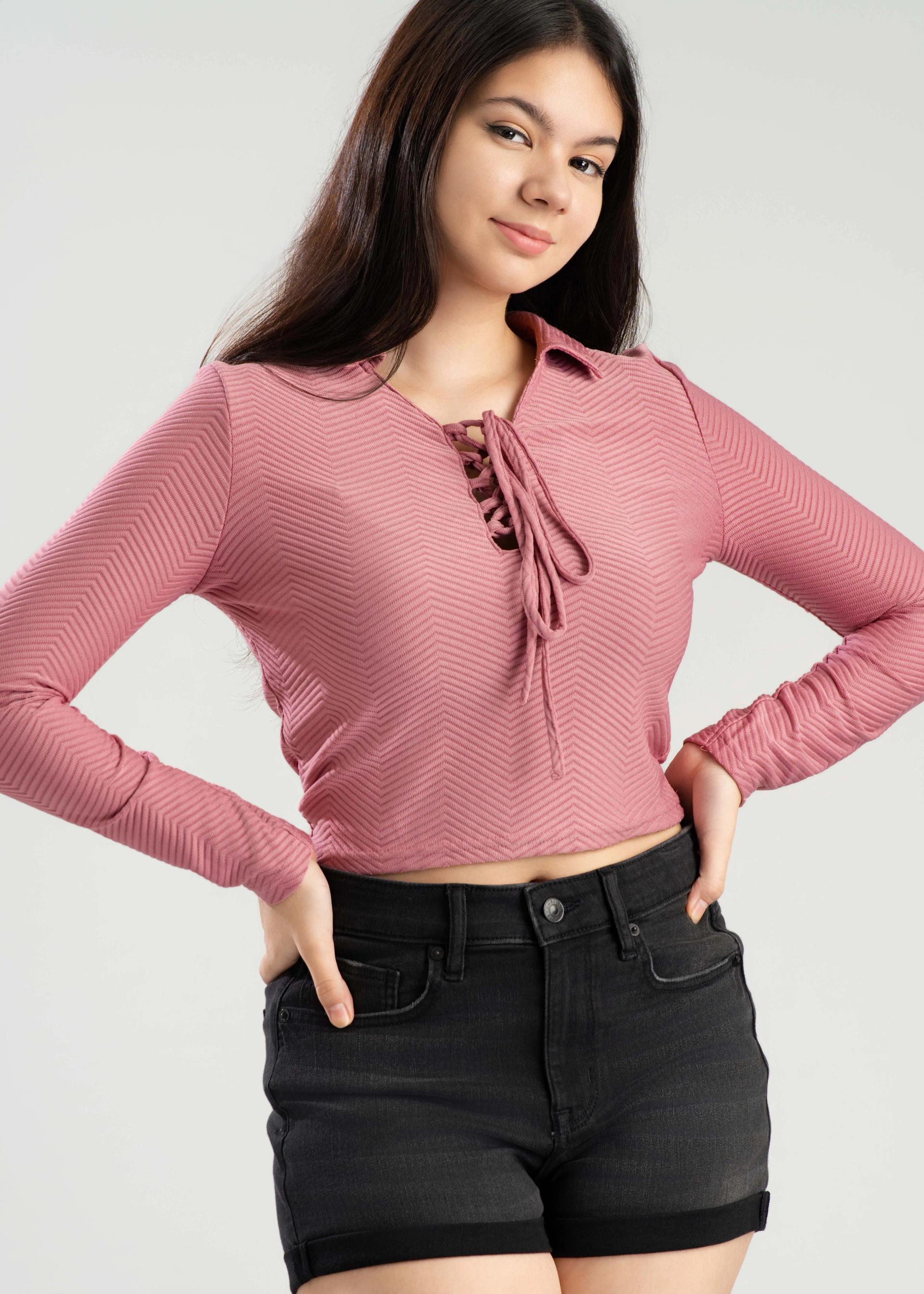 dusty-pink-longsleeve-laceup-top
