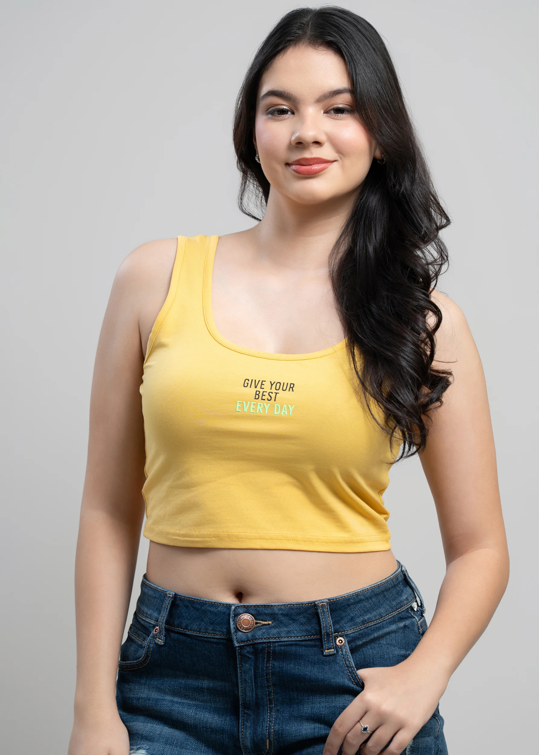 Sunshine Mantra Tank Top | Kandy Selection