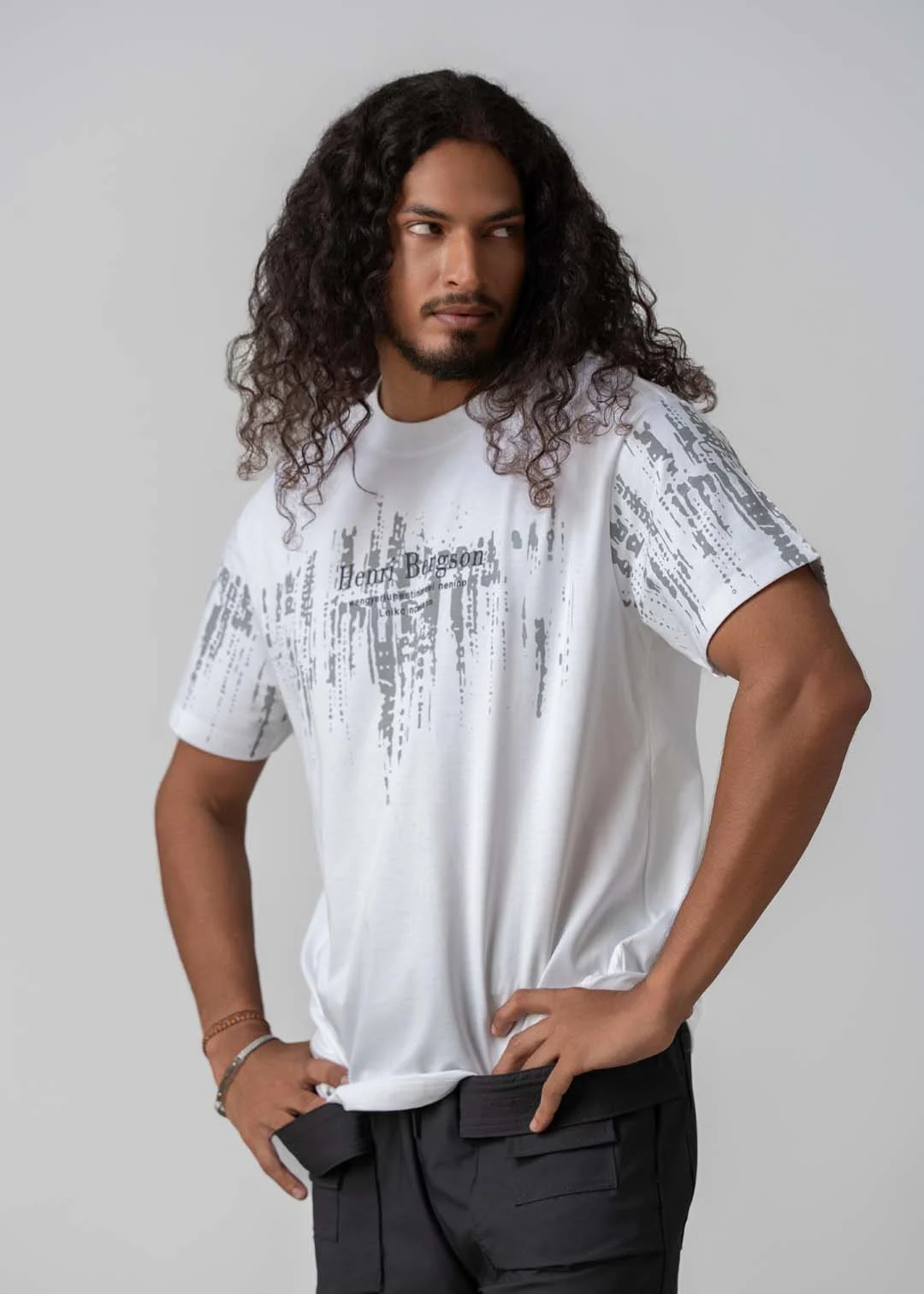 Abstract Print T-shirt | Kandy Selection